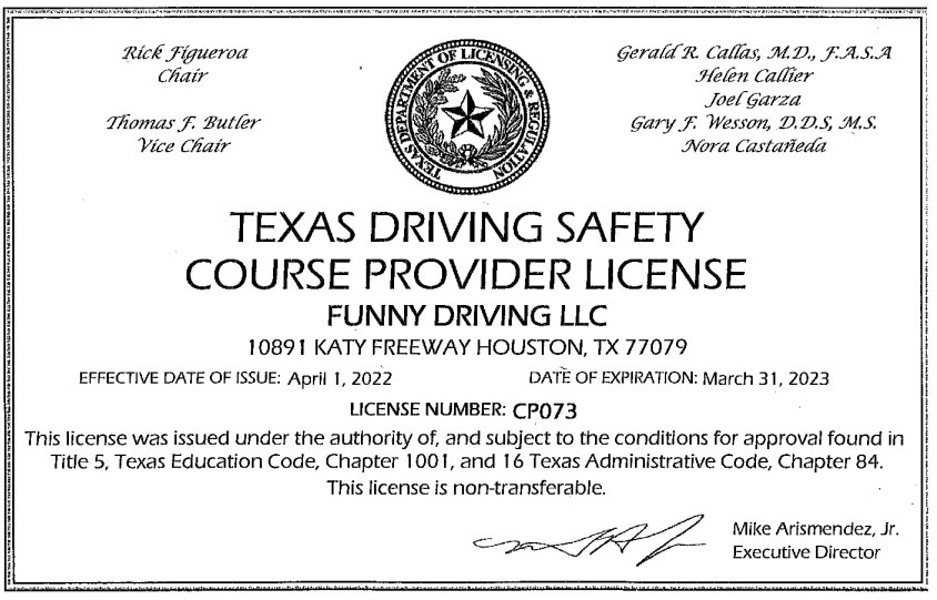 Home - Texas Defenisve Driving | Parent Taught